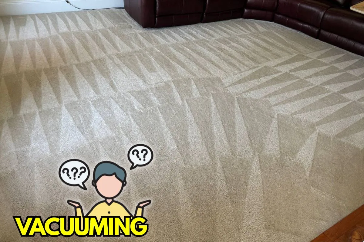 Vacuuming After Carpet Cleaning