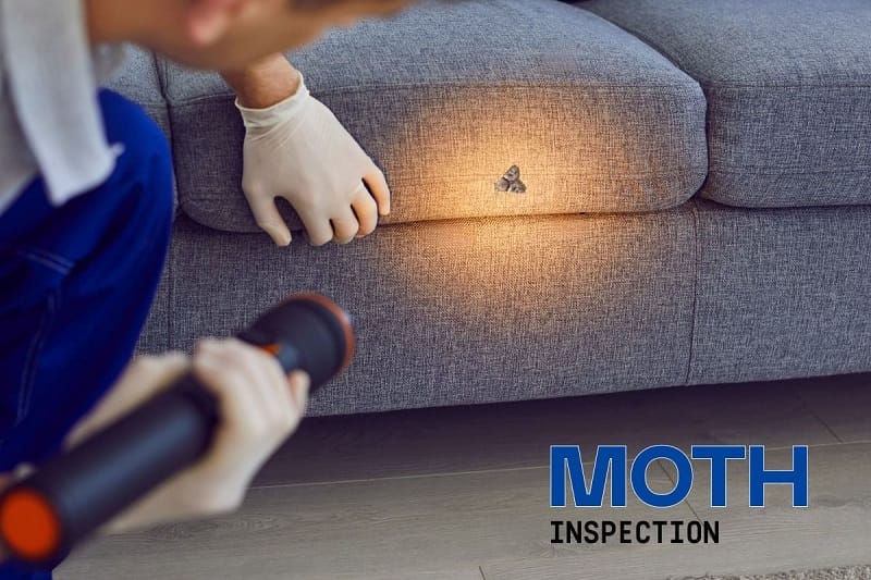 Deep Cleaning Disrupts the Moth Lifecycle