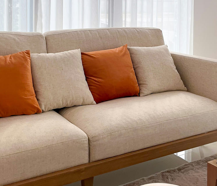 Upholstery deep cleaning